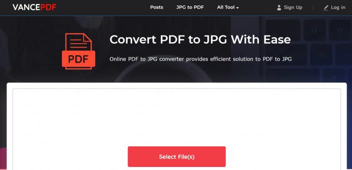  Flatten PDF online with VancePDF 